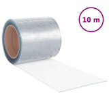 Vidaxx Türvorhang 200x1,6 mm 10 m PVC transparent