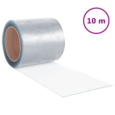 Vidaxx Türvorhang 200x1,6 mm 10 m PVC transparent