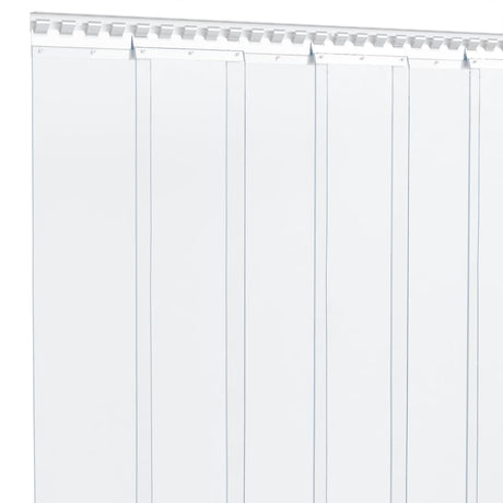 Vidaxx Türvorhang 200x1,6 mm 50 m PVC transparent