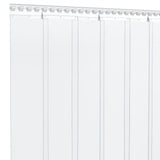 Vidaxx Türvorhang 300x2,6 mm 10 m PVC transparent