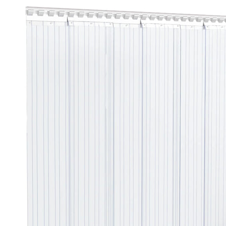 Vidaxxl Türvorhang 200 mm x 1,6 mm 10 m PVC transparent