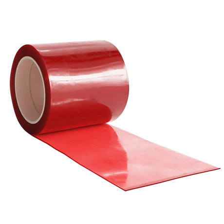 VidaXL Türvorhang 200x1,6 mm 10 m PVC rot