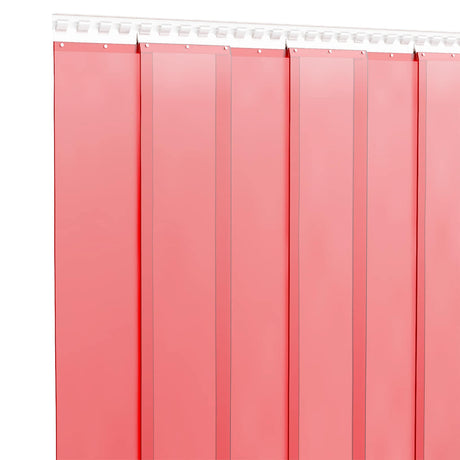 Vidaxx Türvorhang 200x1,6 mm 50 m PVC rot