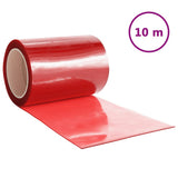 Vidaxx Türvorhang 300x2,6 mm 10 m PVC rot
