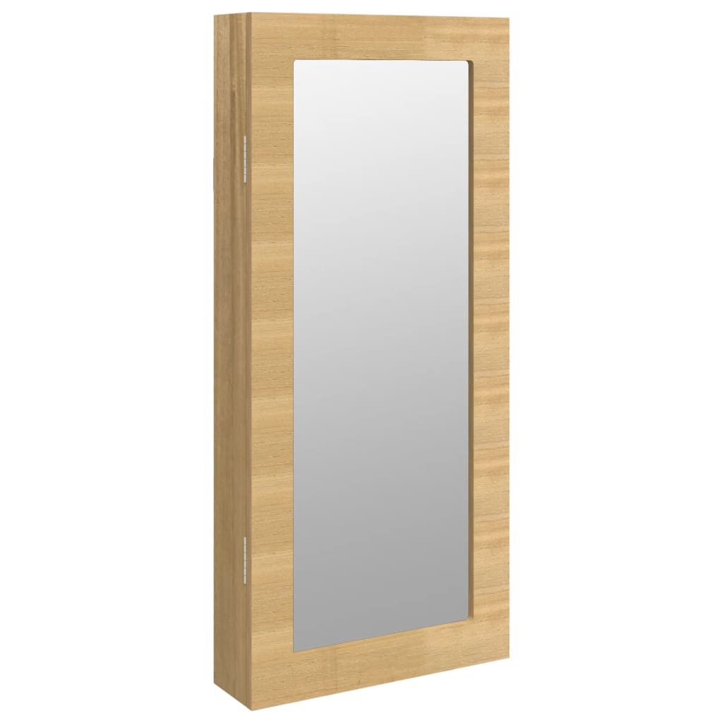 Vidaxx Schmuckschrank mit Spiegel zur Wandmontage 30x8,5x67 cm