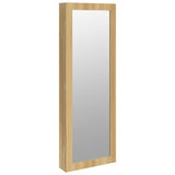 Vidaxx Schmuckschrank mit Spiegel zur Wandmontage 37,5x10x106 cm