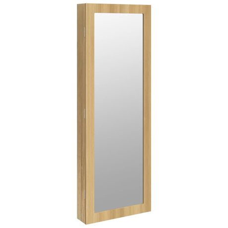 Vidaxx Schmuckschrank mit Spiegel zur Wandmontage 37,5x10x106 cm