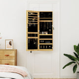 Vidaxx Schmuckschrank mit Spiegel zur Wandmontage 37,5x10x106 cm