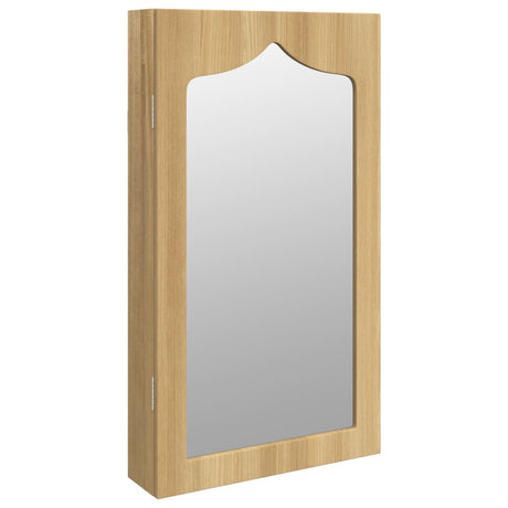 Vidaxx Schmuckschrank mit Spiegel zur Wandmontage 37,5x10x67 cm
