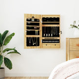 Vidaxx Schmuckschrank mit Spiegel zur Wandmontage 37,5x10x67 cm