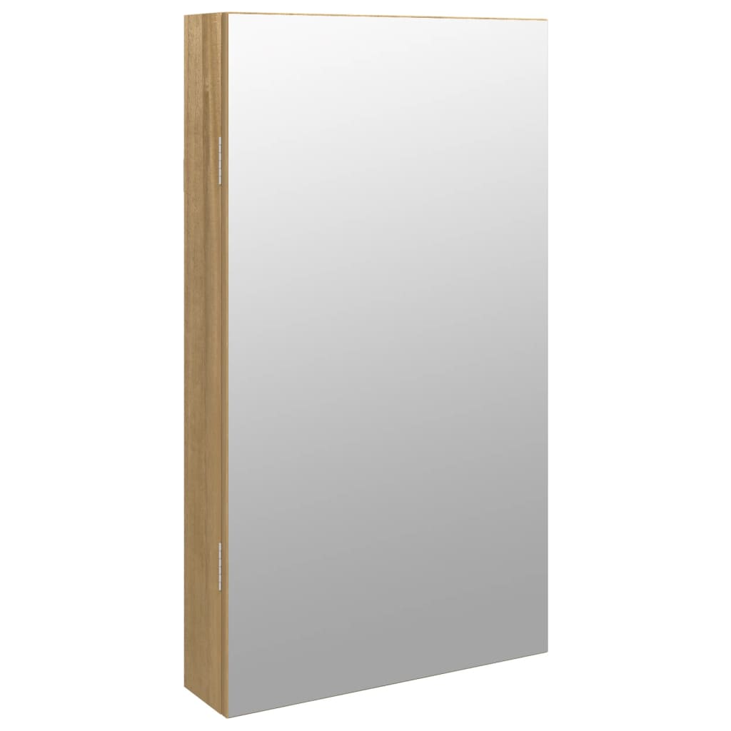 Vidaxx Schmuckschrank mit Spiegel und LED-Wandmontage