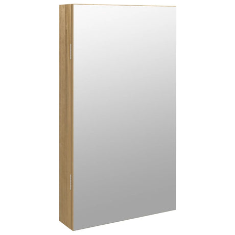 Vidaxx Schmuckschrank mit Spiegel und LED-Wandmontage