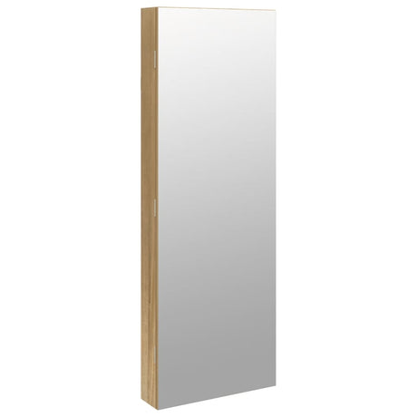 Vidaxx Schmuckschrank mit Spiegel und LED-Wandmontage