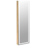 Vidaxx Schmuckschrank mit Spiegel und LED-Wandmontage