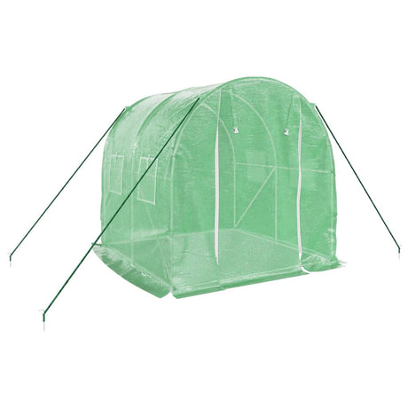 Vidaxxl Gartengewächshaus mit Stahlrahmen 4 m² 2x2x2 m