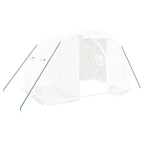 Vidaxxl Gartengewächshaus mit Stahlrahmen 6 m² 3x2x2 m