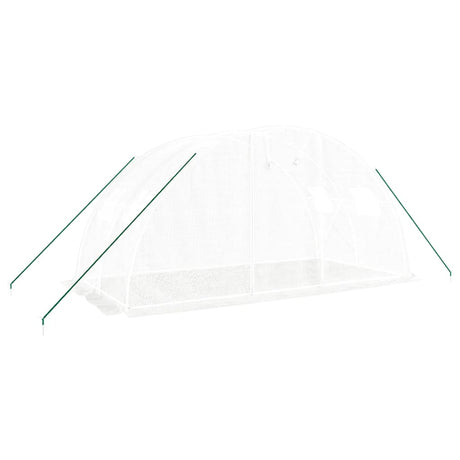 Vidaxxl Gartengewächshaus mit Stahlrahmen 8 m² 4x2x2 m