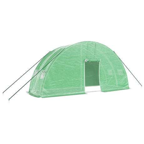 Vidaxxl Gartengewächshaus mit Stahlrahmen 12 m² 6x2x2,85 m