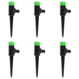 Vidaxx Düsen 6 Stück 3x6x19,5 cm ABS und PP grün und schwarz