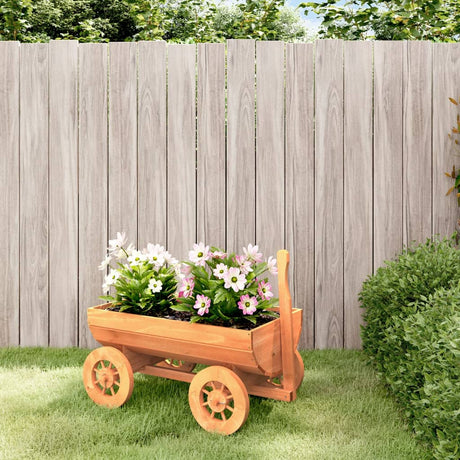 Vidaxx Dekowagen 70x43x54 cm massives Kiefernholz