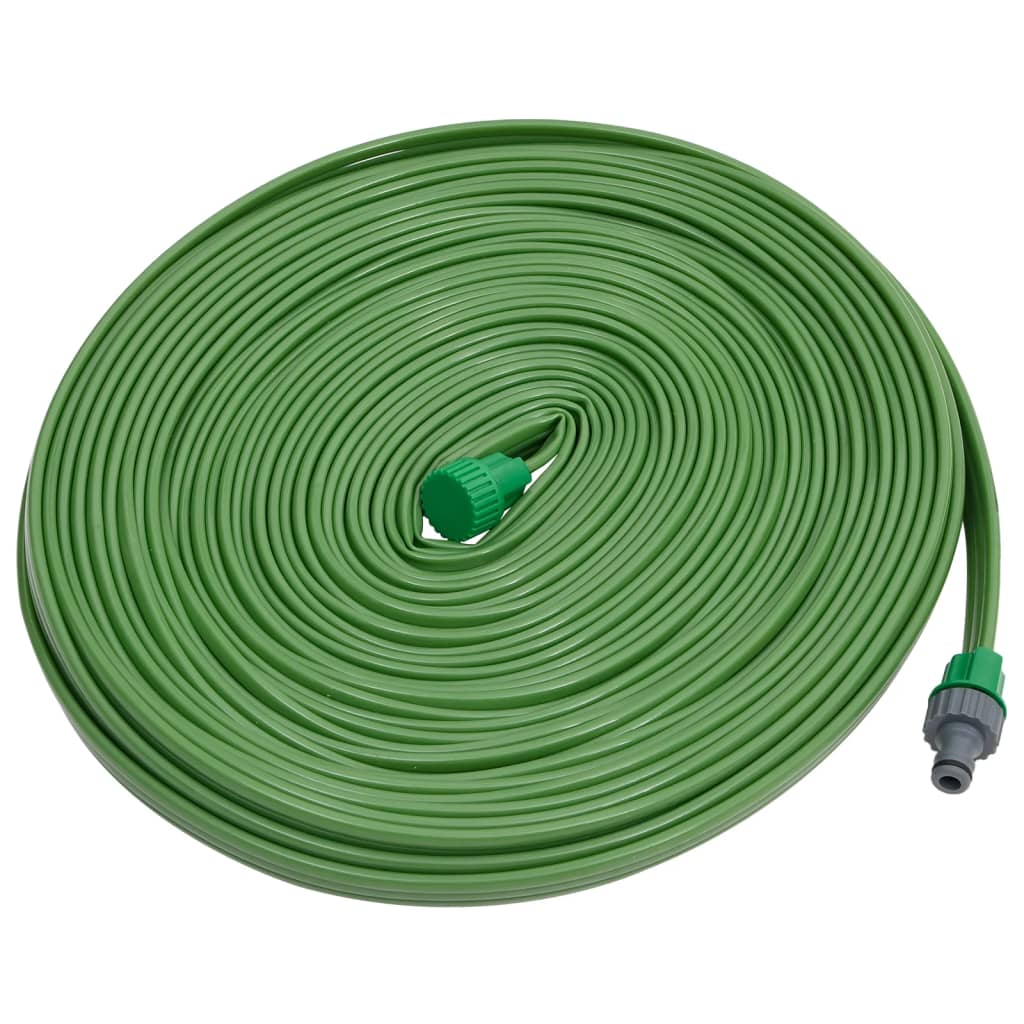 Vidaxl Sprühschlauch 3-Rohr PVC 15 m grün