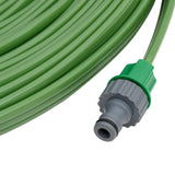 Vidaxx Sprühschlauch 3-Rohr PVC 22,5 m grün