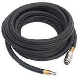 Vidaxx Luftschlauch Hybrid 0,6'' 10 m Gummi und PVC schwarz