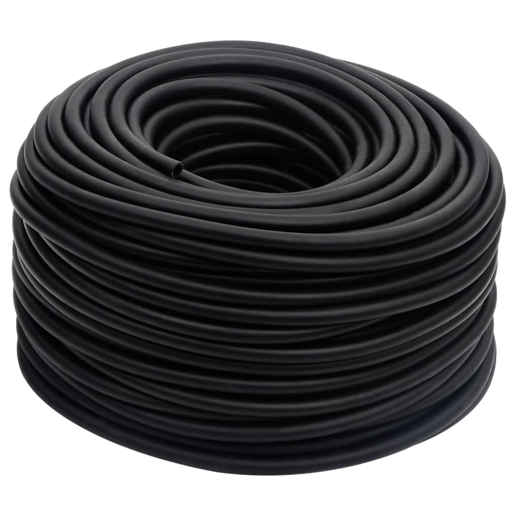 VidaXL Luftschlauch Hybrid 0,6'' 20 m Gummi und PVC schwarz