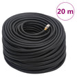 Vidaxx Luftschlauch Hybrid 0,6'' 20 m Gummi und PVC schwarz