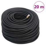 Vidaxx Luftschlauch Hybrid 0,6'' 20 m Gummi und PVC schwarz