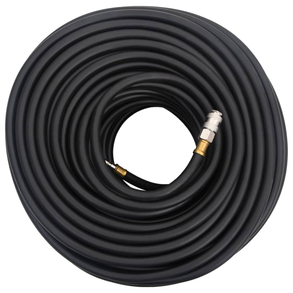 Vidaxx Luftschlauch Hybrid 0,6'' 20 m Gummi und PVC schwarz