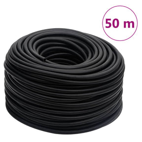 VidaXL Luftschlauch Hybrid 0,6'' 50 m Gummi und PVC schwarz