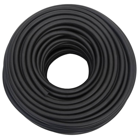VidaXL Luftschlauch Hybrid 0,6'' 50 m Gummi und PVC schwarz
