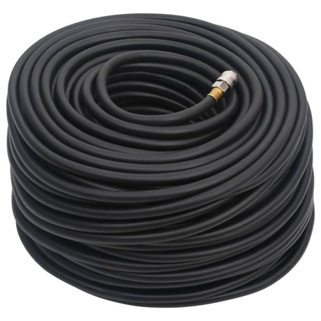 VidaXL Luftschlauch Hybrid 0,6'' 50 m Gummi und PVC schwarz
