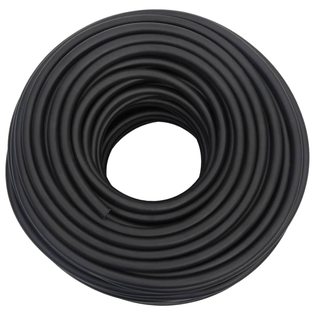VidaXL Luftschlauch Hybrid 0,6'' 100 m Gummi und PVC schwarz