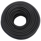 VidaXL Luftschlauch Hybrid 0,6'' 100 m Gummi und PVC schwarz