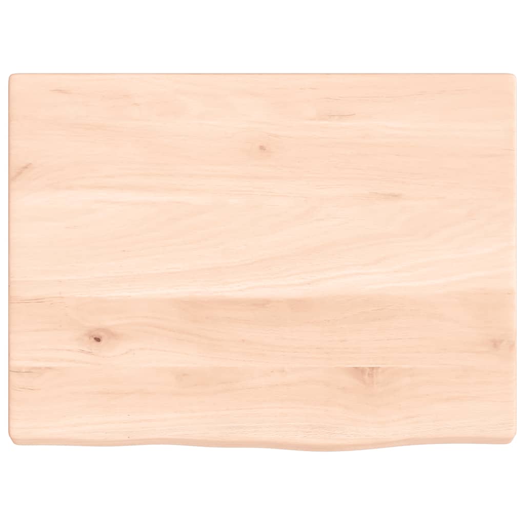 VidaXL Waschtischplatte 40x30x2 cm unbehandeltes Massivholz
