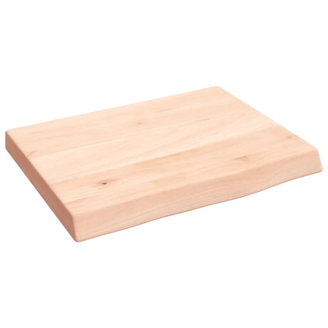 Vidaxx Waschtischplatte 40x30x (2-4) cm unbehandeltes Massivholz