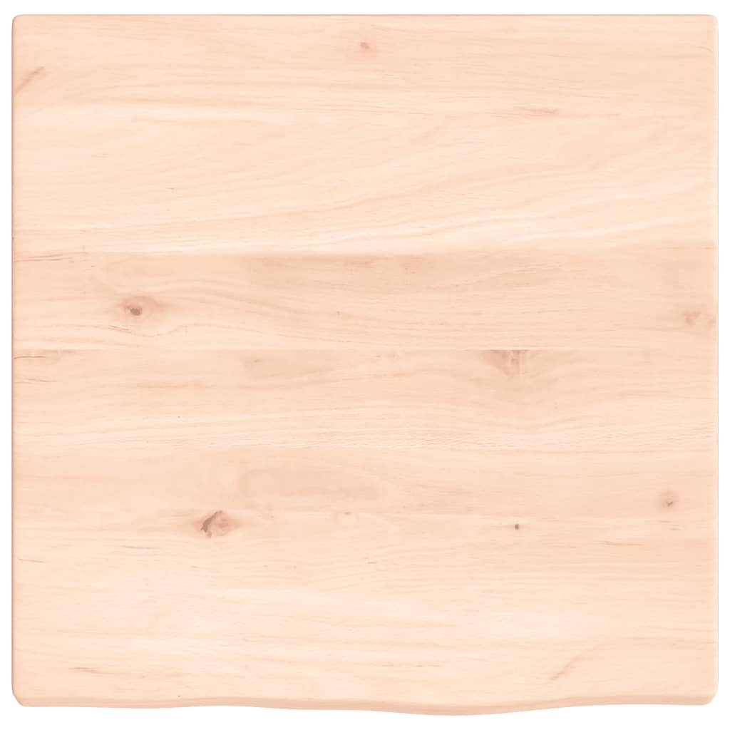 VidaXL Waschtischplatte 40x40x2 cm unbehandeltes Massivholz