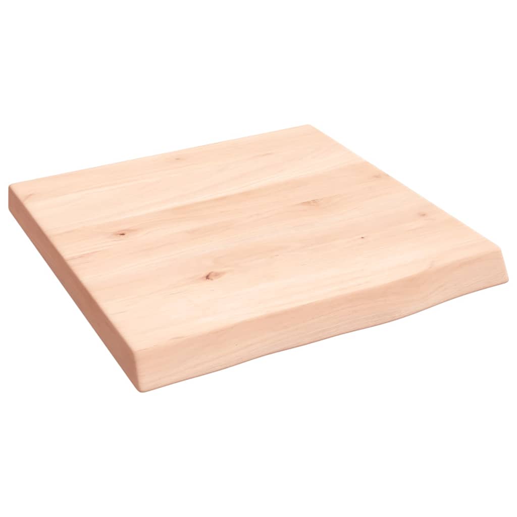 Vidaxx Waschtischplatte 40x40x (2-4) cm unbehandeltes Massivholz