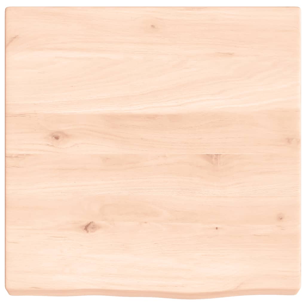 Vidaxx Waschtischplatte 40x40x (2-4) cm unbehandeltes Massivholz