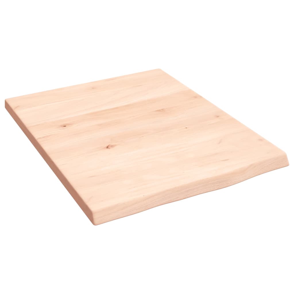Vidaxx Waschtischplatte 40x50x2 cm unbehandeltes Massivholz