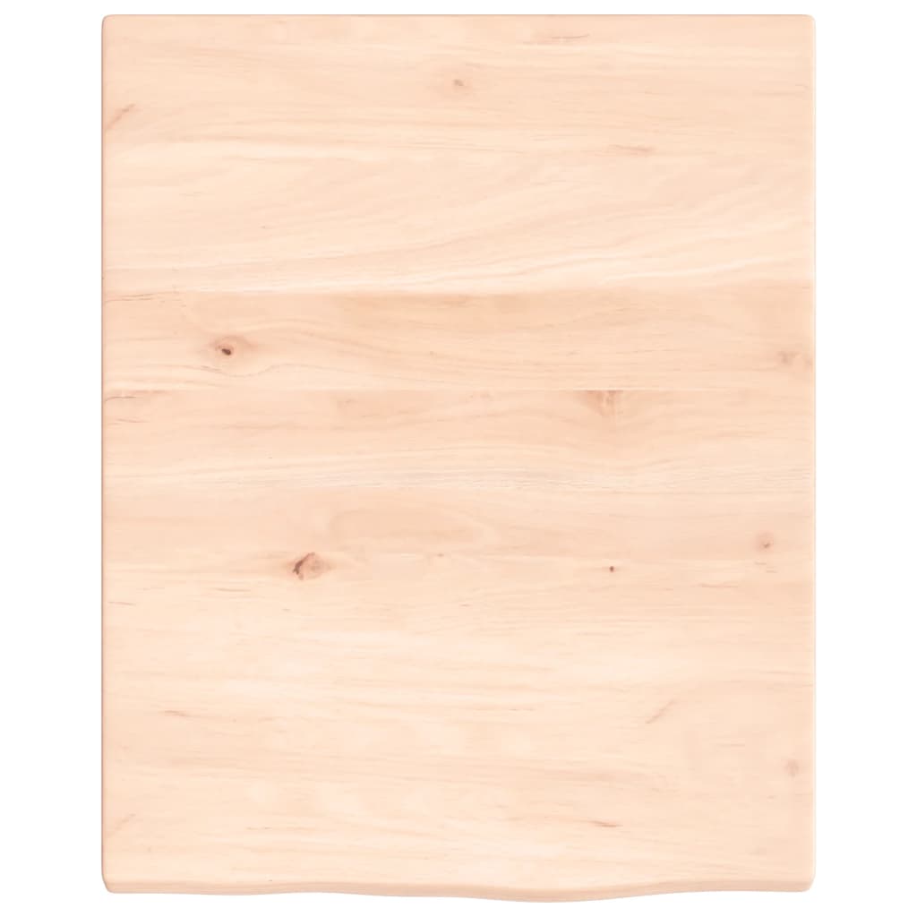 Vidaxx Waschtischplatte 40x50x2 cm unbehandeltes Massivholz