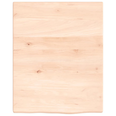 Vidaxx Waschtischplatte 40x50x2 cm unbehandeltes Massivholz