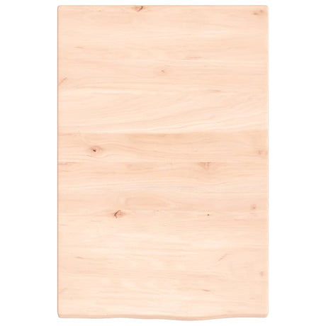 Vidaxx Waschtischplatte 40x60x2 cm unbehandeltes Massivholz
