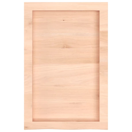 Vidaxx Waschtischplatte 40x60x (2-6) cm unbehandeltes Massivholz