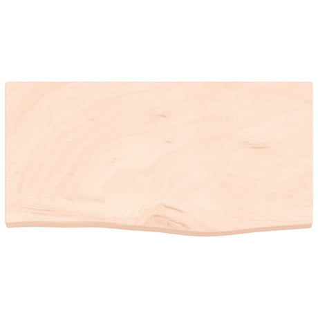 Vidaxx Waschtischplatte 60x30x (2-4) cm unbehandeltes Massivholz