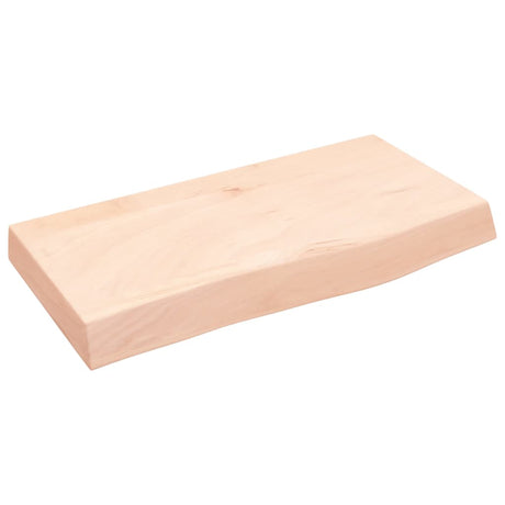 Vidaxx Waschtischplatte 60x30x (2-6) cm unbehandeltes Massivholz