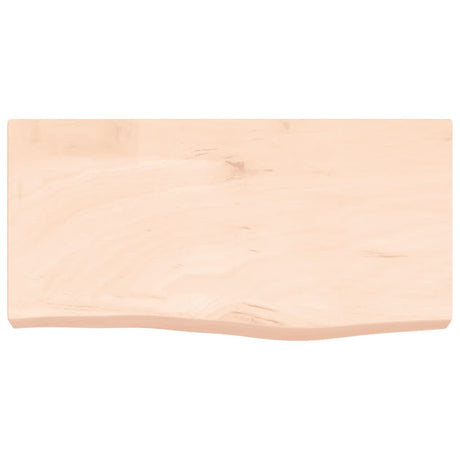 Vidaxx Waschtischplatte 60x30x (2-6) cm unbehandeltes Massivholz