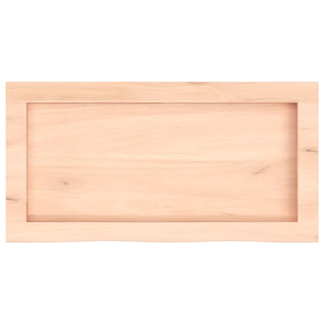 Vidaxx Waschtischplatte 60x30x (2-6) cm unbehandeltes Massivholz